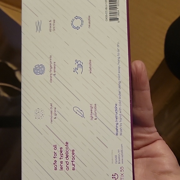 Optix 55 Microfiber Cleaning 6x7" Cloths 12ct Box - Picture 2 of 5